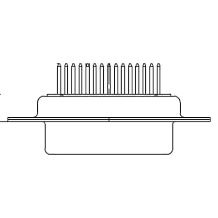 Molex FCT DSUB STR PC RCPT 09 PN 172704-0077